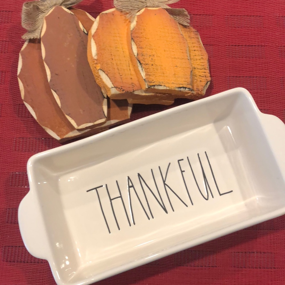 ❤️❤️RAE DUNN Thankful loaf dish❤️❤️